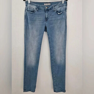 Mavi Jeans Co Emma Slim Boyfriend Light‎ Wash Denim Jeans Women's Size 28 32